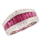 Diamond and Ruby Ring - Warwick Jewelers