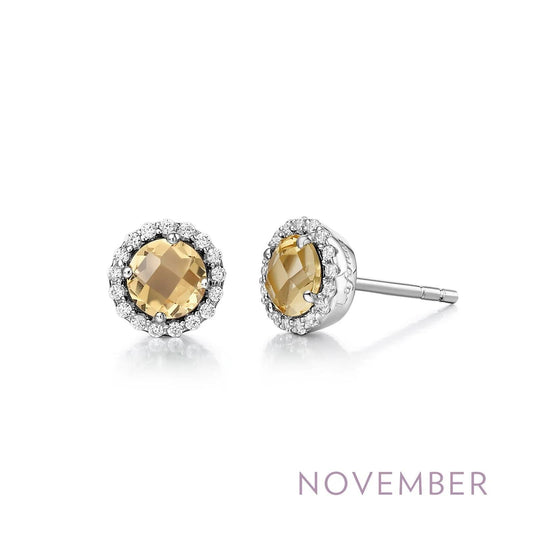 November Birthstone Earrings - Warwick Jewelers