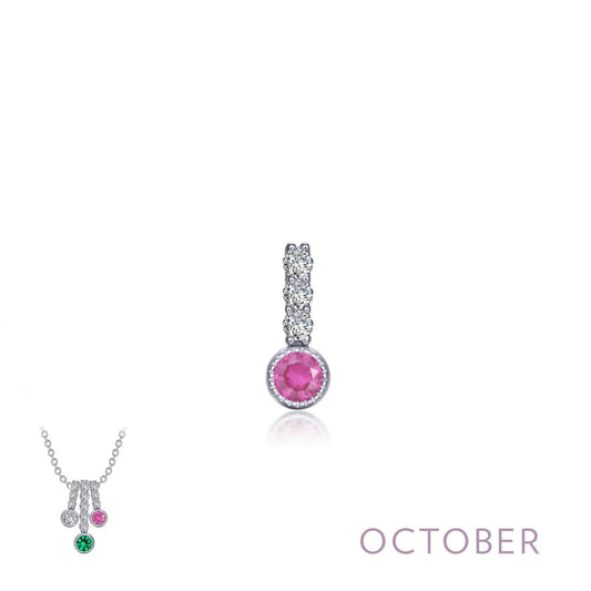 October Birthstone Love Pendant - Warwick Jewelers
