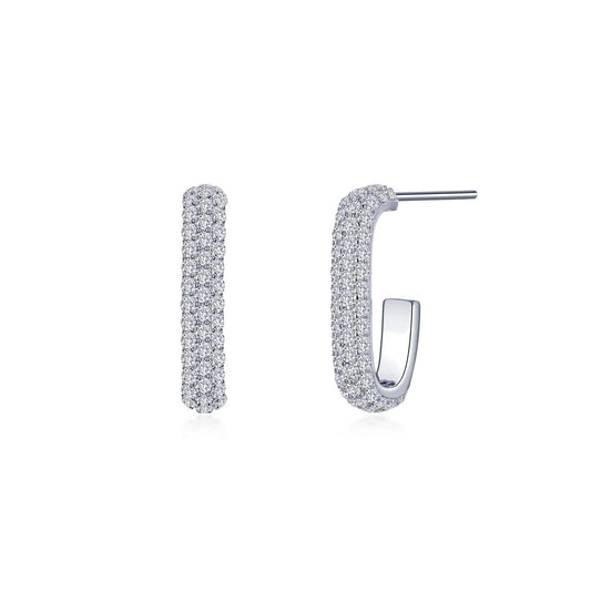 Paperclip Hoop Earrings - Warwick Jewelers