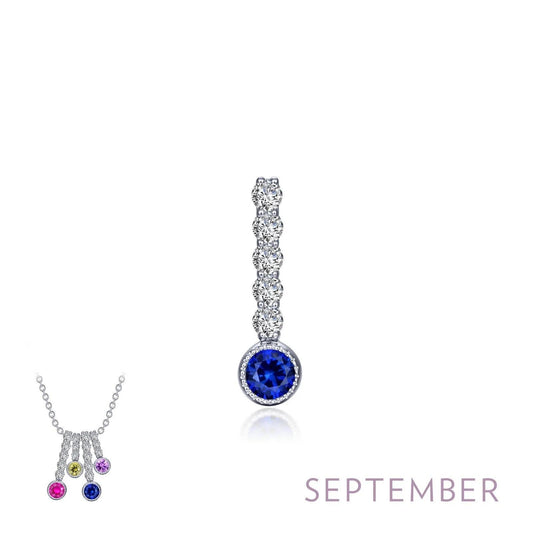 September Birthstone Love Pendant Large - Warwick Jewelers