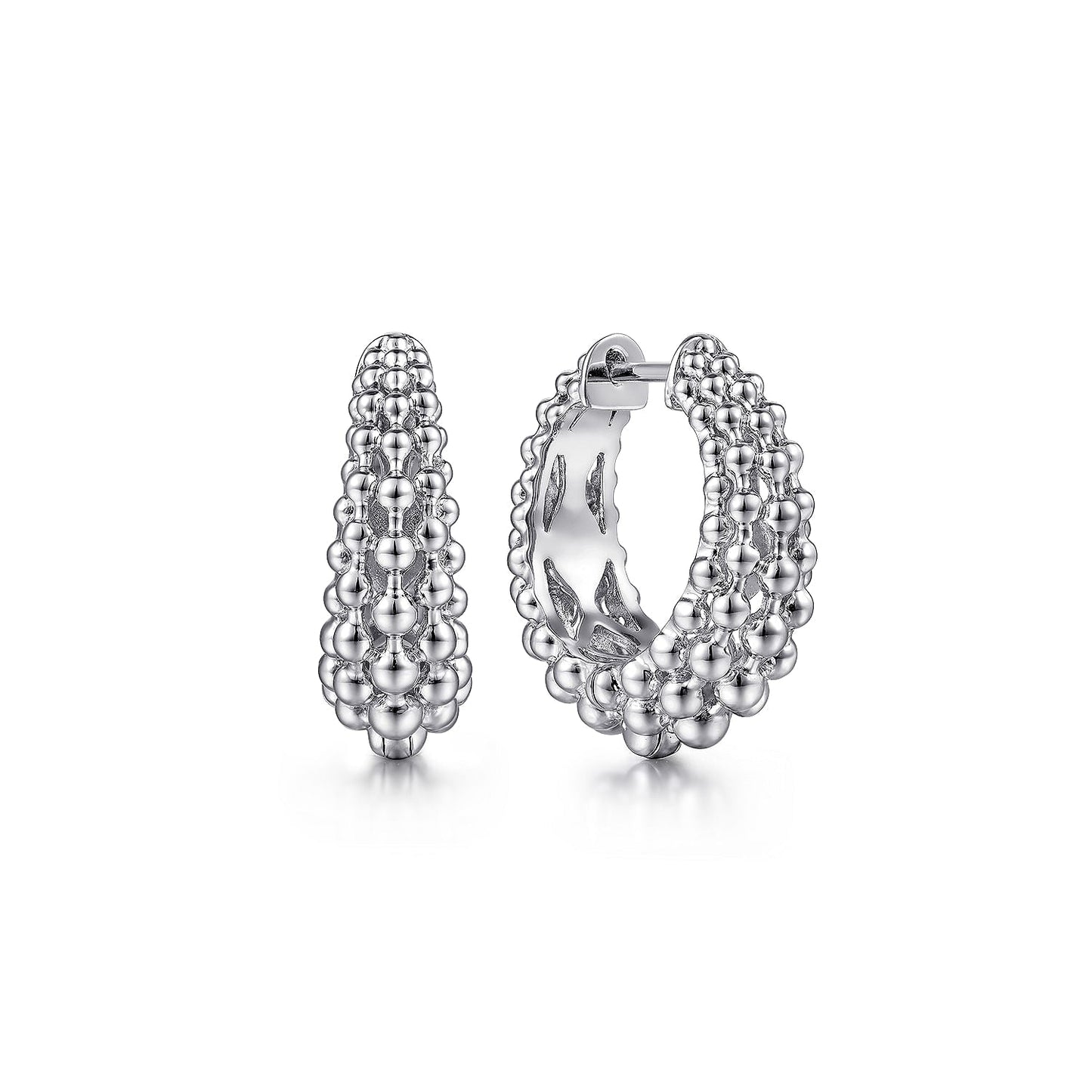 Sterling Silver 20mm Bujukan Classic Hoop Earrings - Warwick Jewelers