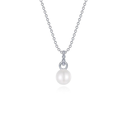 Sterling Silver Cultured Freshwater Pearl Necklace - Warwick Jewelers