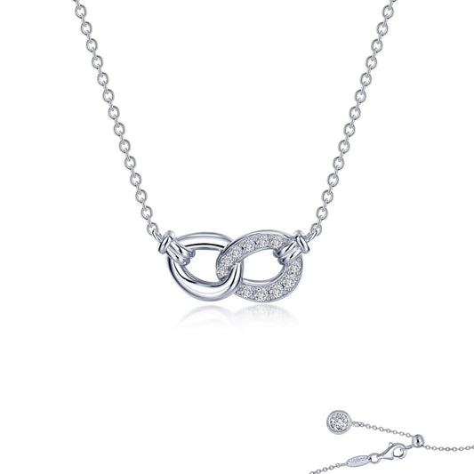 Sterling Silver Interlocking Circles Necklace - Warwick Jewelers