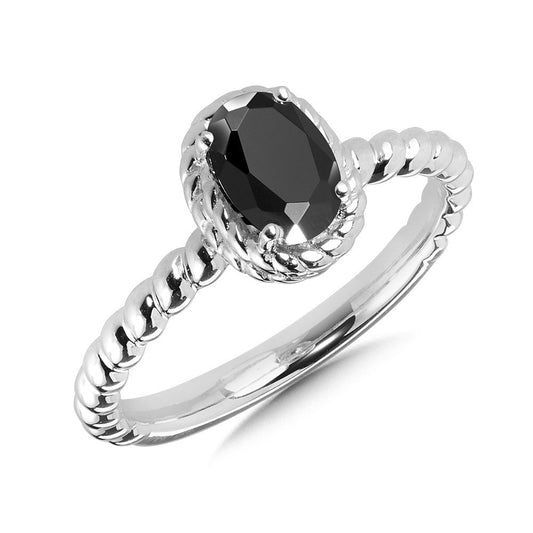 Sterling Silver Onyx Ring - Warwick Jewelers