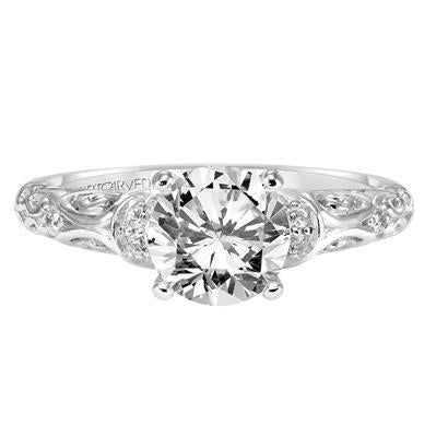 Vintage Style Engagement Ring - Warwick Jewelers