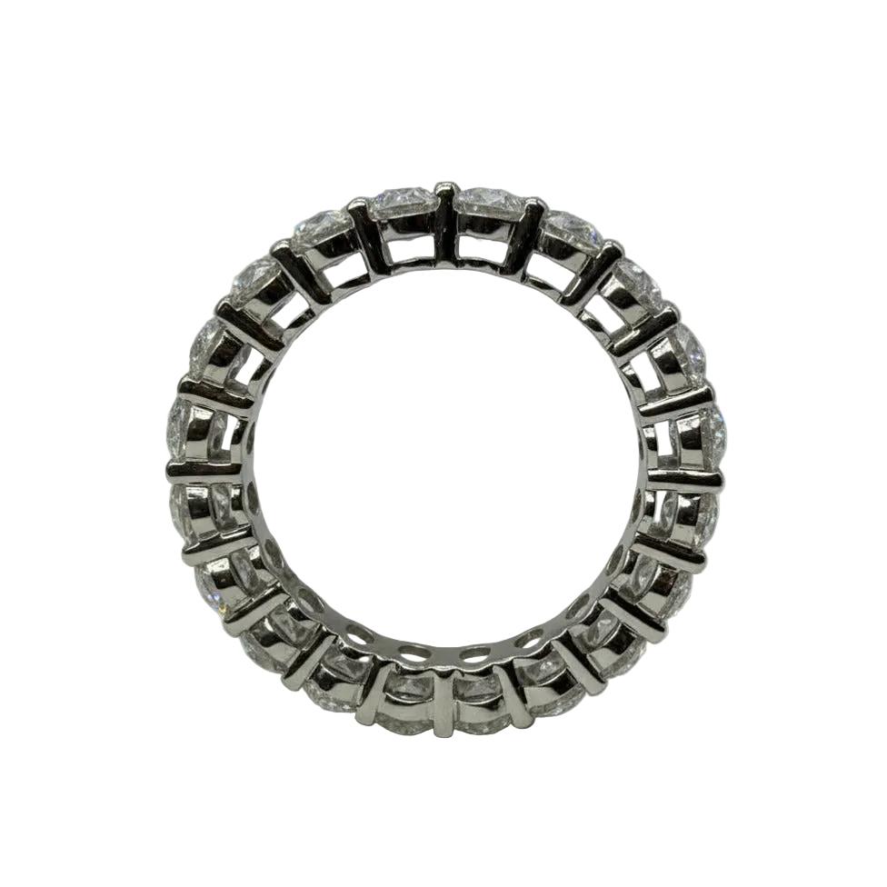 14kt White Gold 5.30ctw Eternity Band 