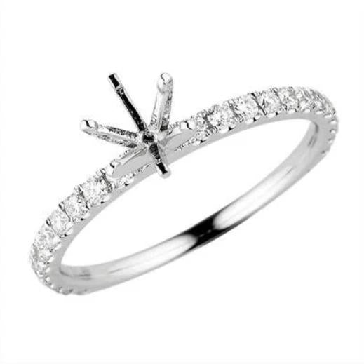 White Gold Engagement Ring