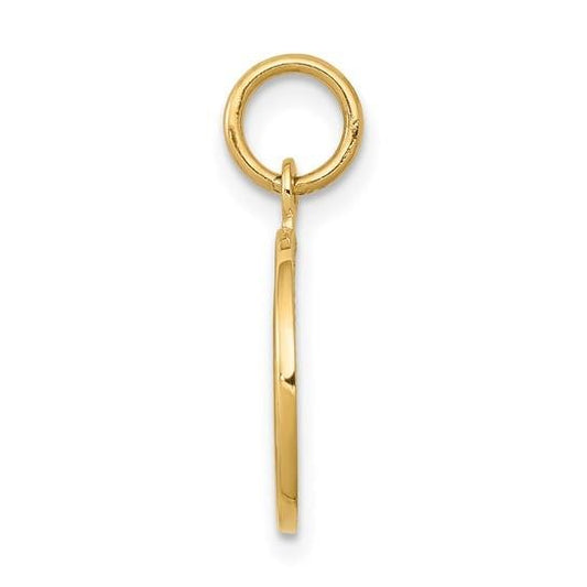 14k Polished Angel Charm - Warwick Jewelers