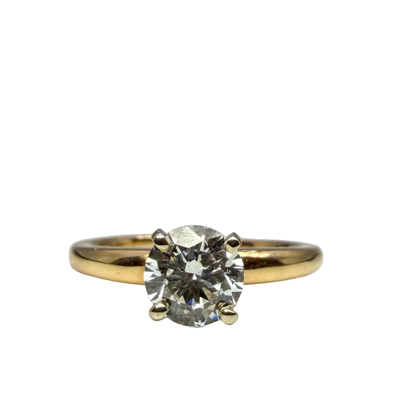 Lab Grown Solitaire Engagement Ring