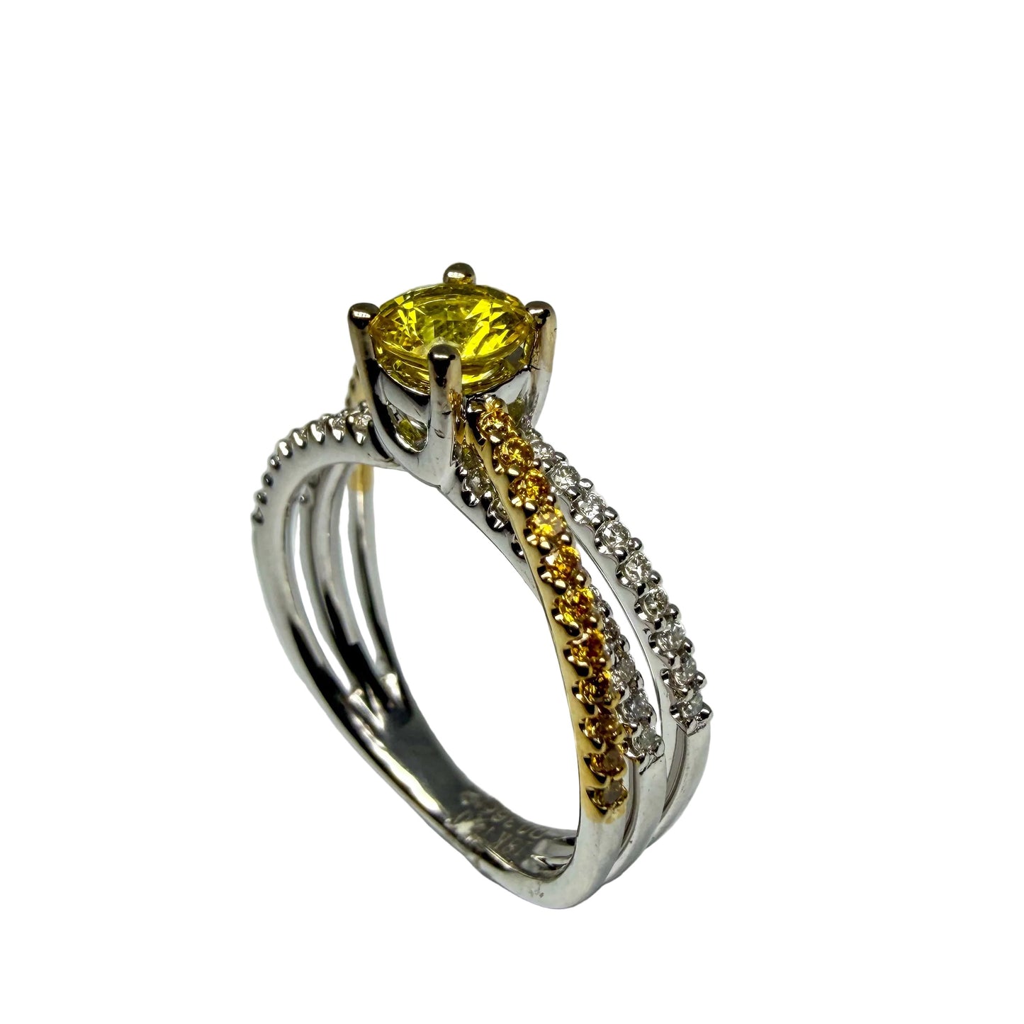 Sapphire and Diamond Ring