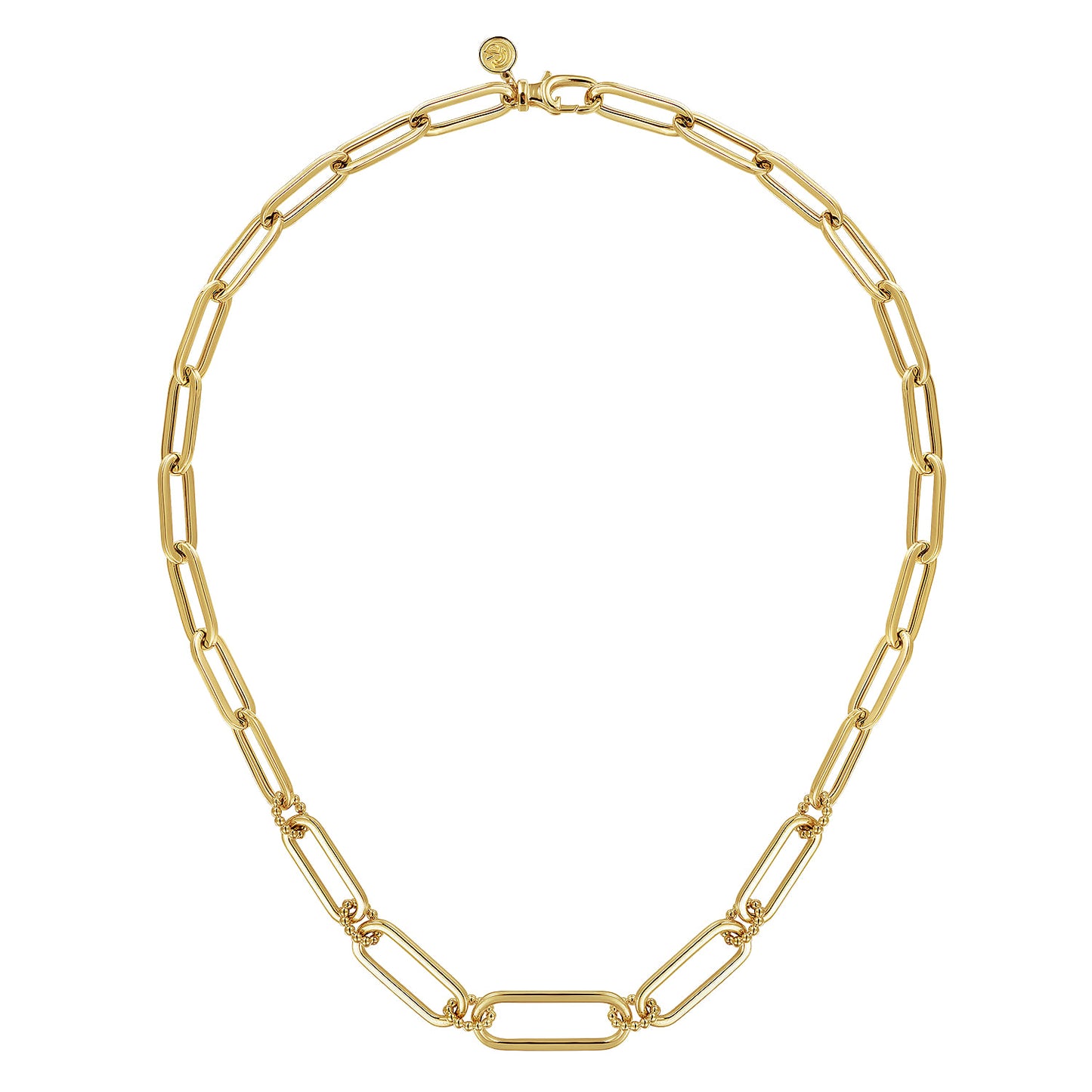 Paperclip Link Chain Necklace
