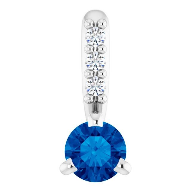 Sapphire and Diamond Necklace
