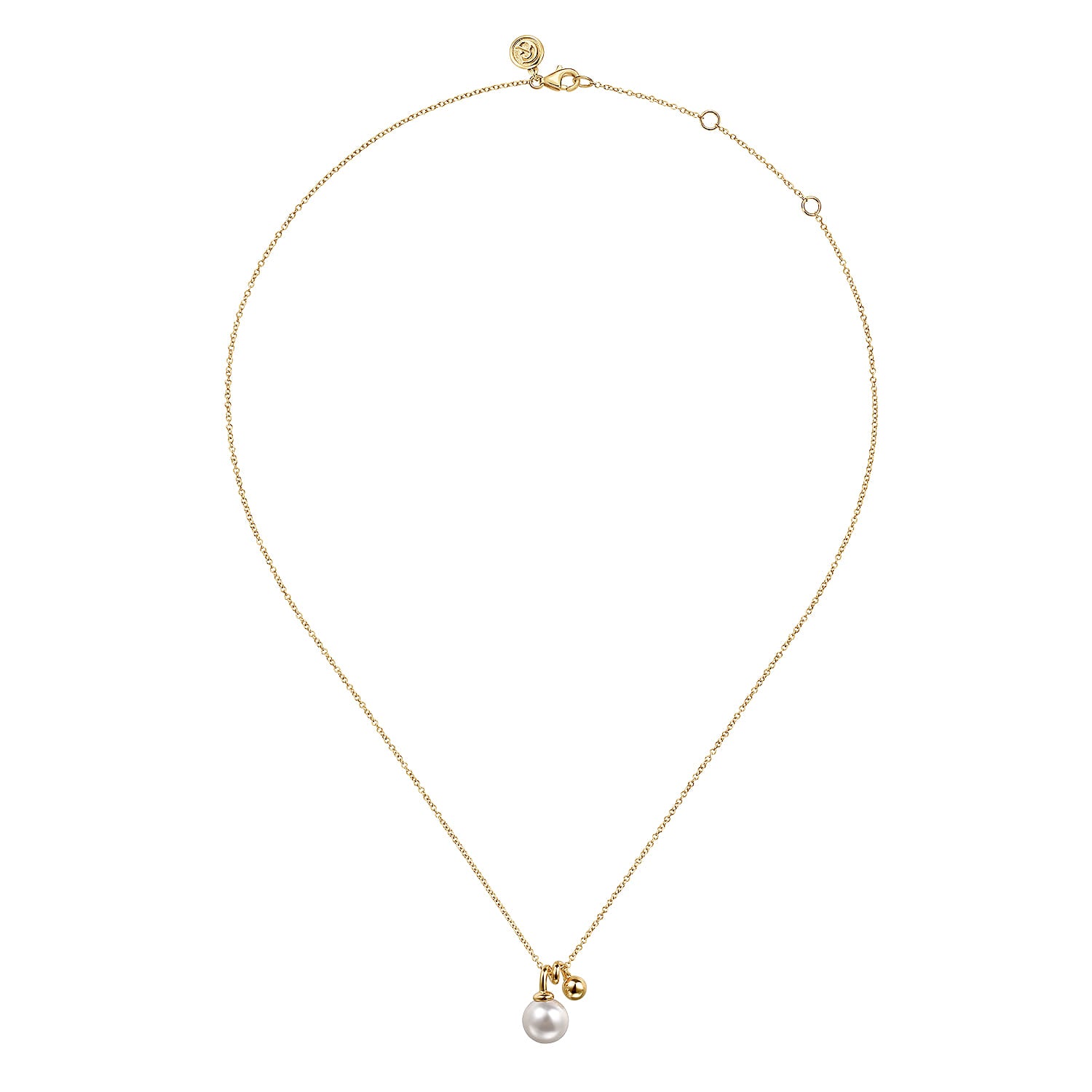 Bujukan Bead and Pearl Pendant Necklace