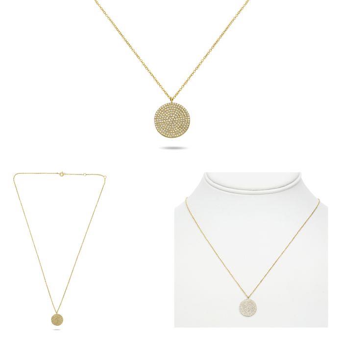 Round Diamond Pendant
