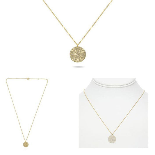 Round Diamond Pendant