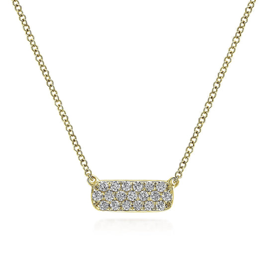 Gold Bar Necklace