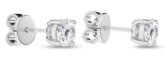 0.75ctw Synthetic Diamond Studs