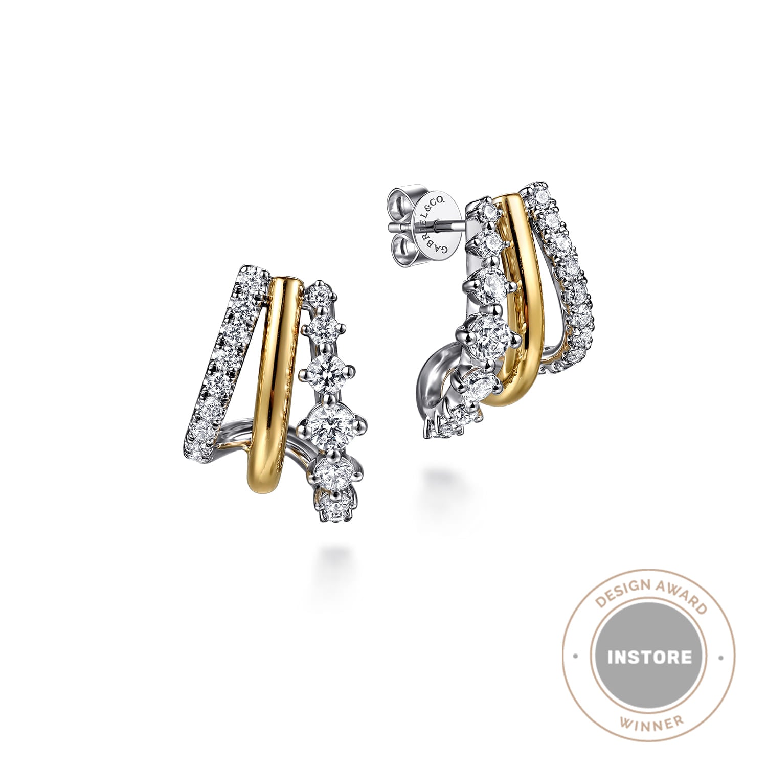 J Hoop Earrings