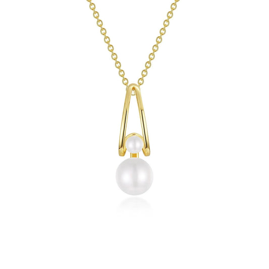 Sterling Silver Cultured Freshwater Pearl Necklace