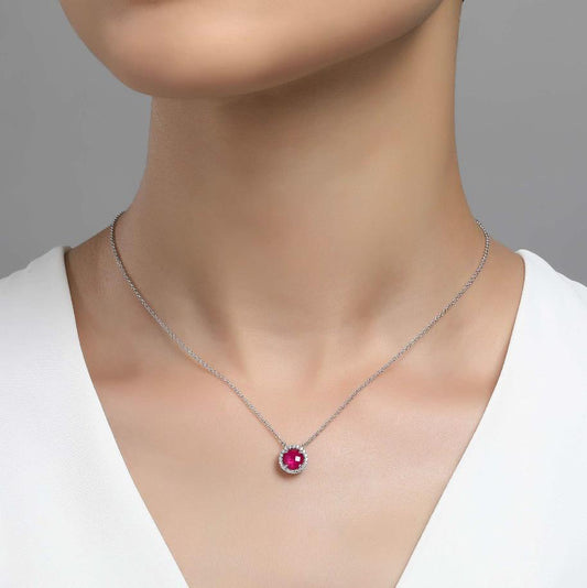 July Birthstone Necklace