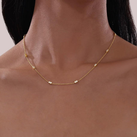 Adjustable Station Necklace