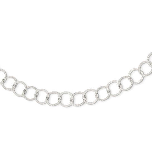 Fancy Hammered Necklace