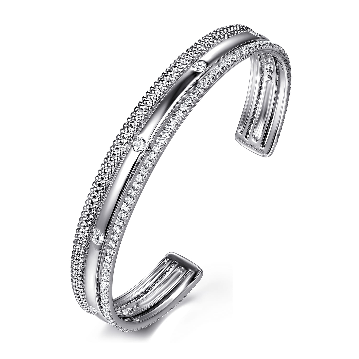 Sapphire Multi Row Cuff