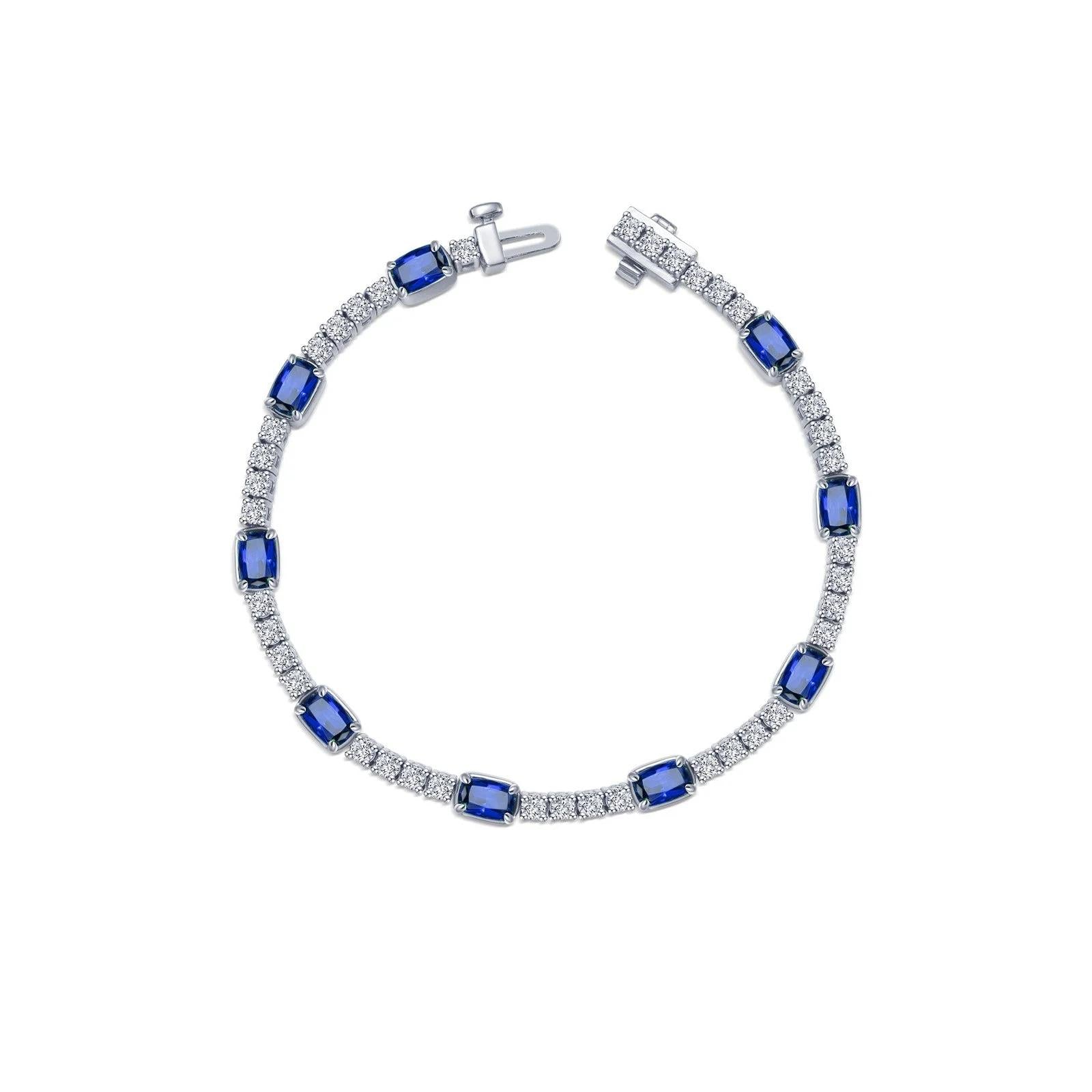 Regal Cushion-Cut Bracelet