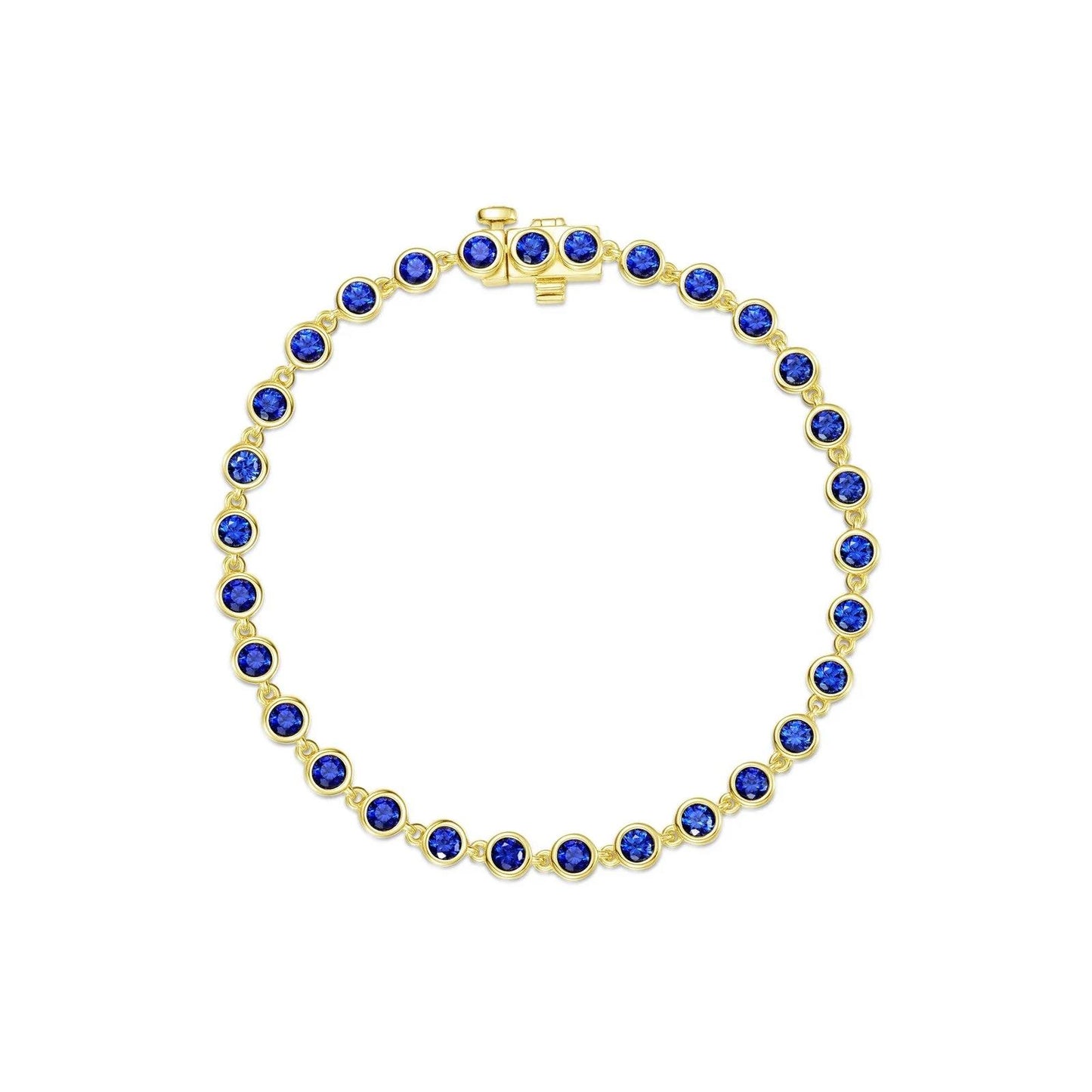 Bezel Strand Bracelet