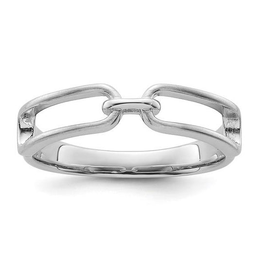 Silver Rectangle Ring