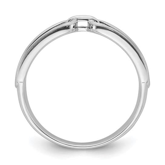 Silver Rectangle Ring
