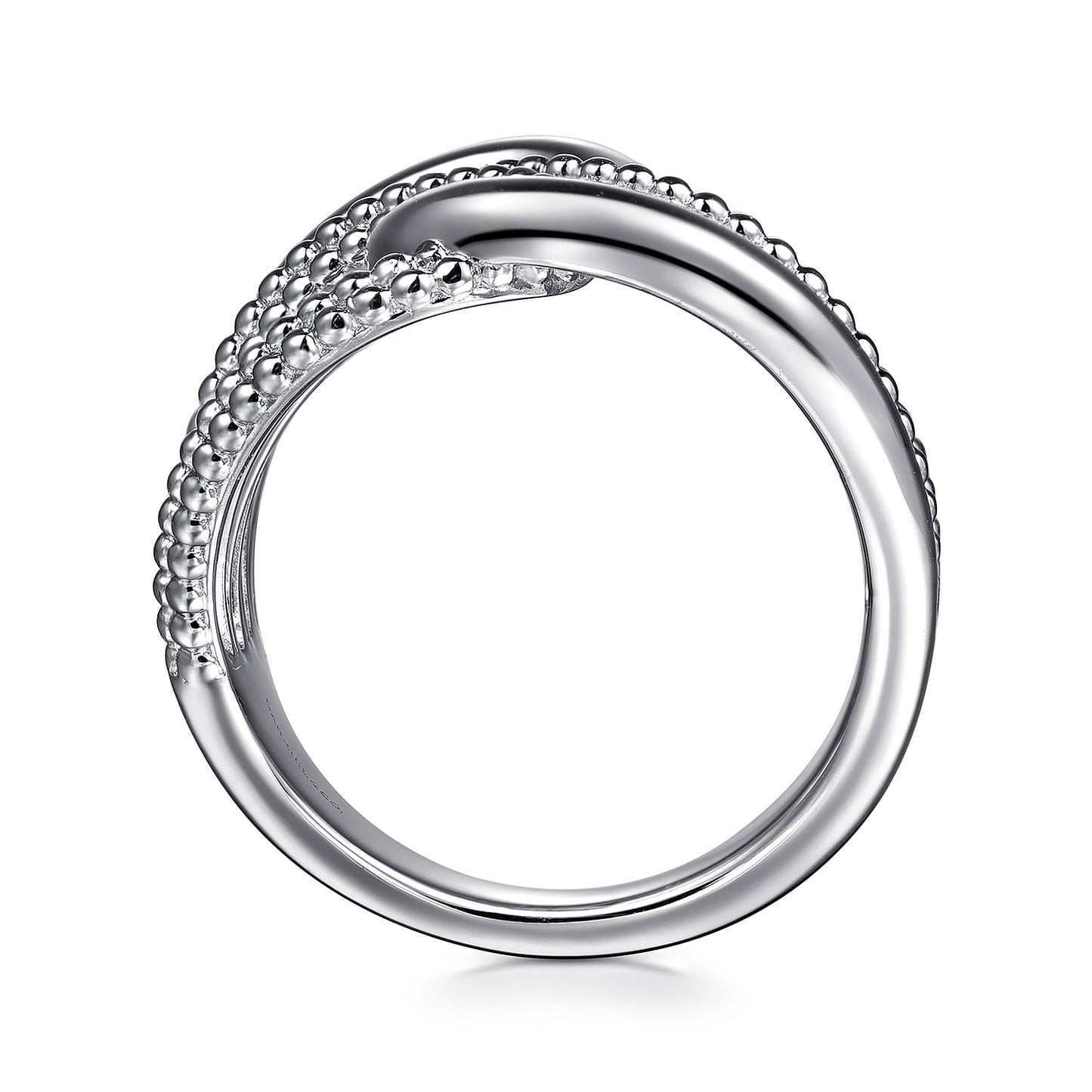 Sterling Silver Bujukan Twisted Ring