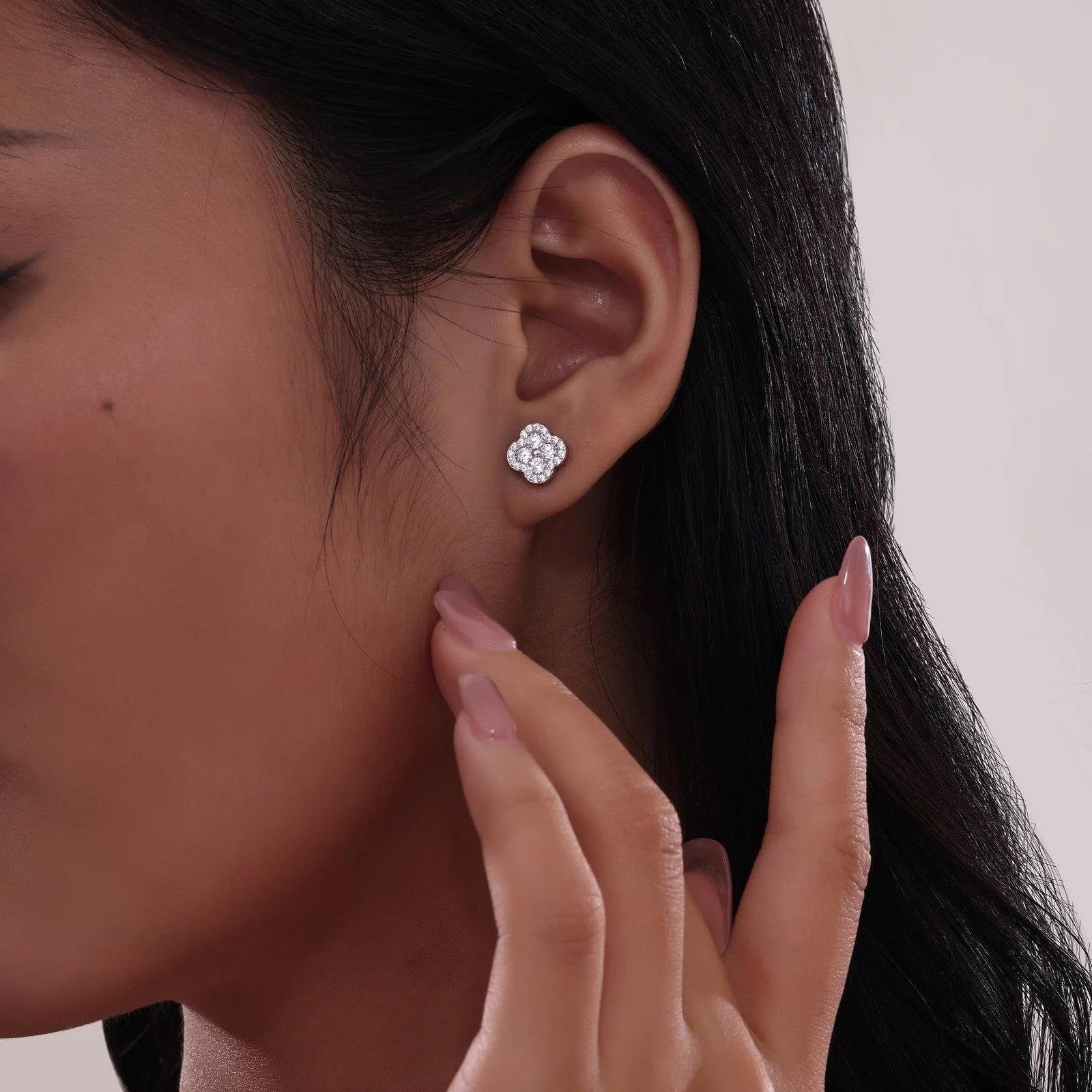 Halo Stud Earrings
