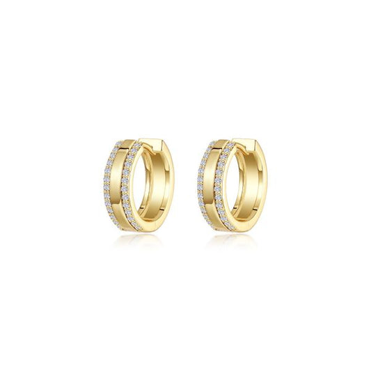 Sterling Silver Circle Hoops