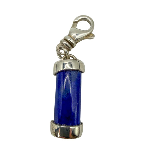 SS Lapis Zipper Pull