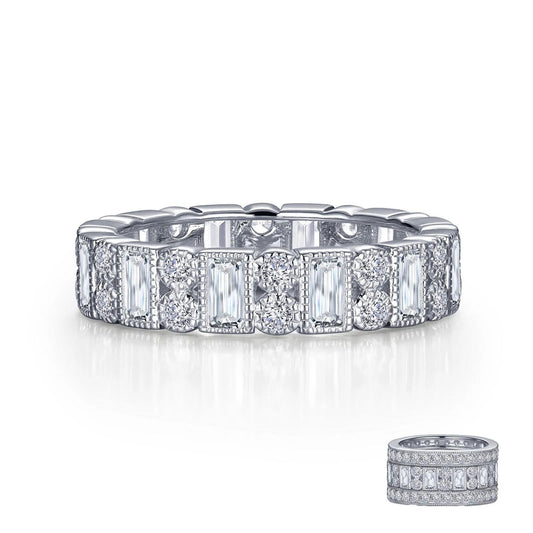 Alternating Eternity Band - Warwick Jewelers