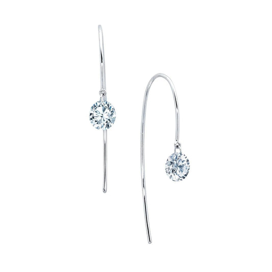 Frameless Dangle Earrings - Warwick Jewelers