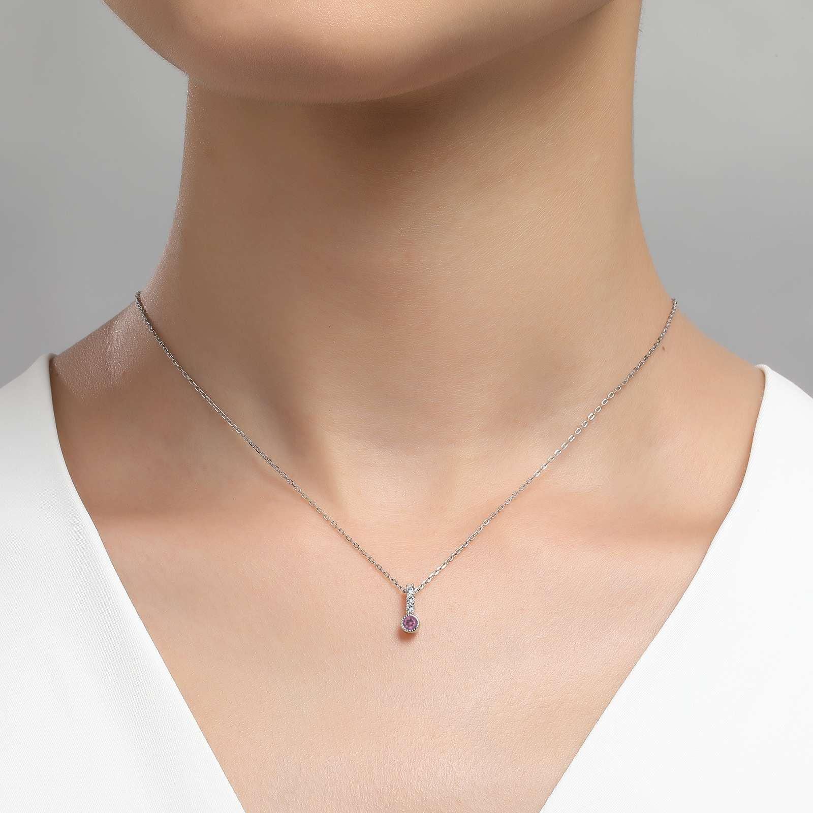 October Birthstone Love Pendant - Warwick Jewelers