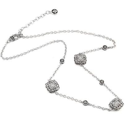 Sterling Silver and Diamond Vida De Plata Necklace - Warwick Jewelers