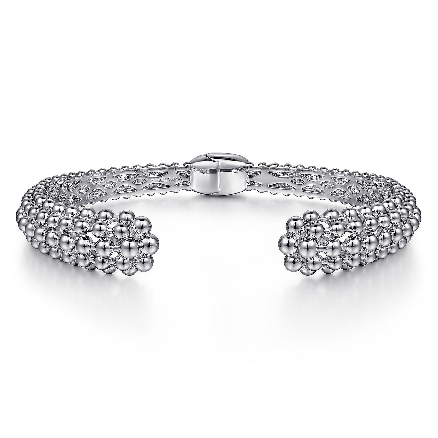 Sterling Silver Bujukan Hinged Cuff - Warwick Jewelers