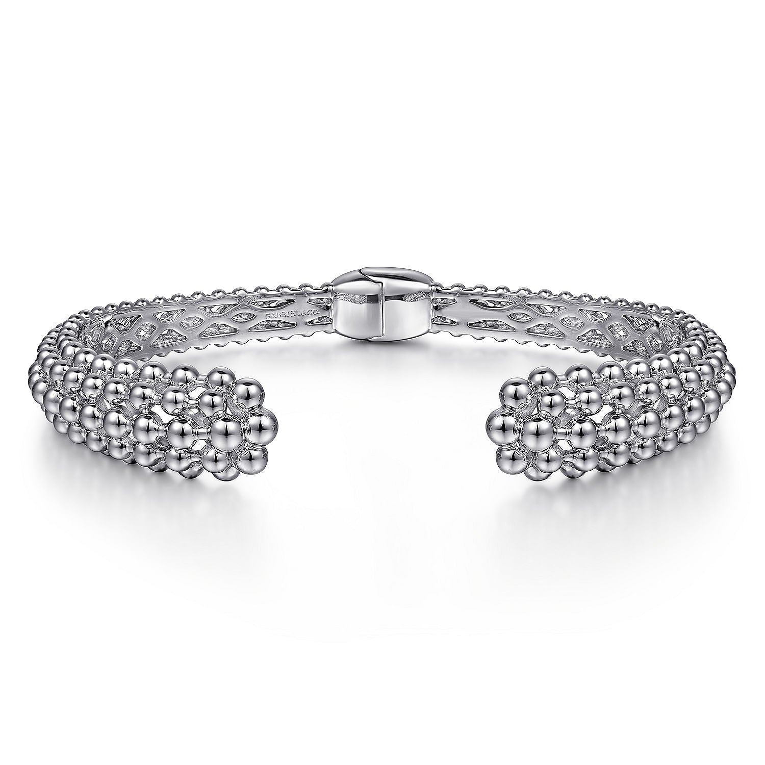 Sterling Silver Bujukan Hinged Cuff - Warwick Jewelers