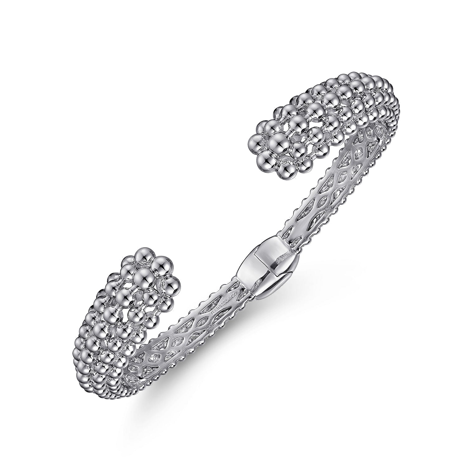 Sterling Silver Bujukan Hinged Cuff - Warwick Jewelers