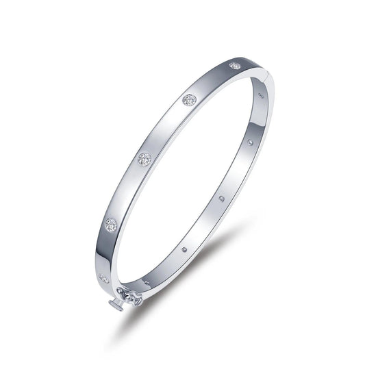 Sterling Silver High Polish Bangle Bracelet - Warwick Jewelers