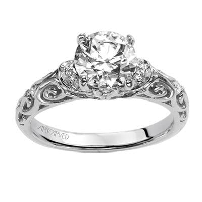 Vintage Style Engagement Ring - Warwick Jewelers